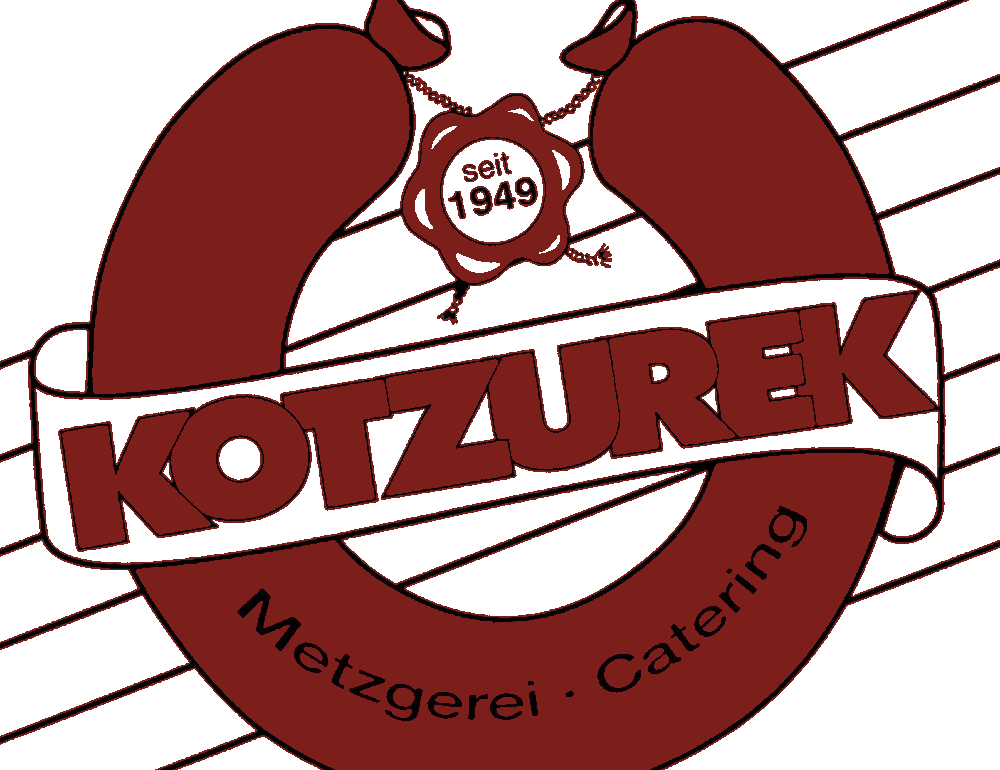 Metzgerei Kotzurek Ansbach – Logo, gegründet 1949